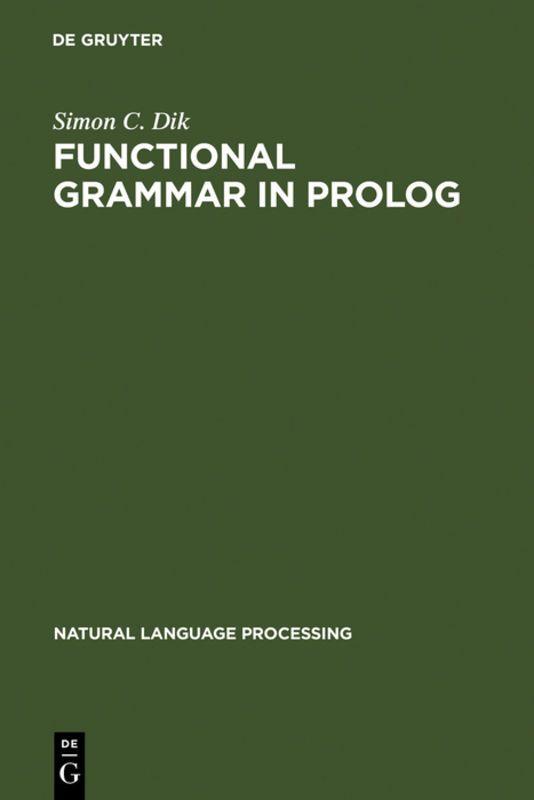 Vorderes Coverbild Functional Grammar in Prolog