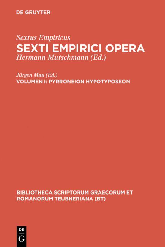 Vorderes Coverbild Pyrroneion hypotyposeon