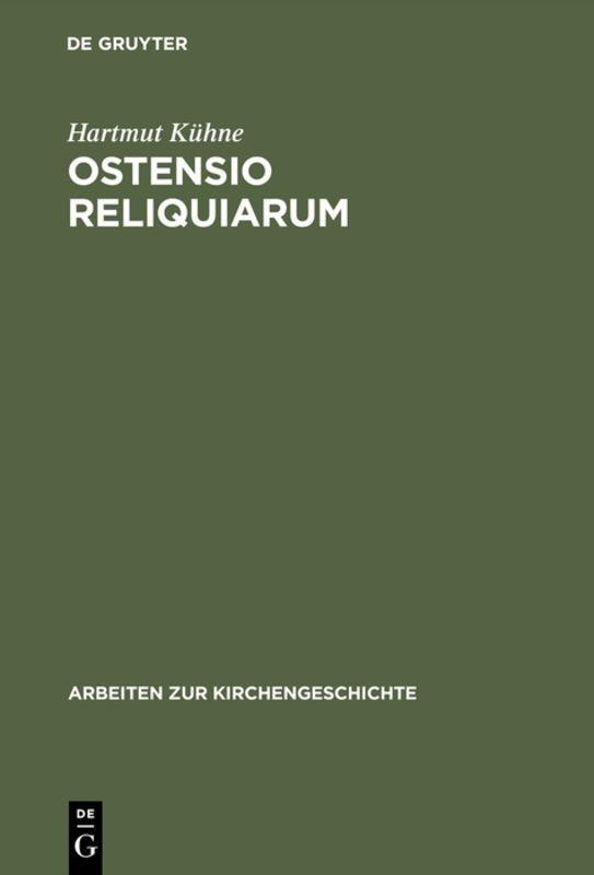 Vorderes Coverbild Ostensio reliquiarum