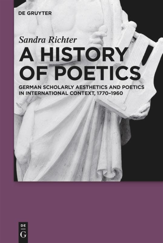 Vorderes Coverbild A History of Poetics