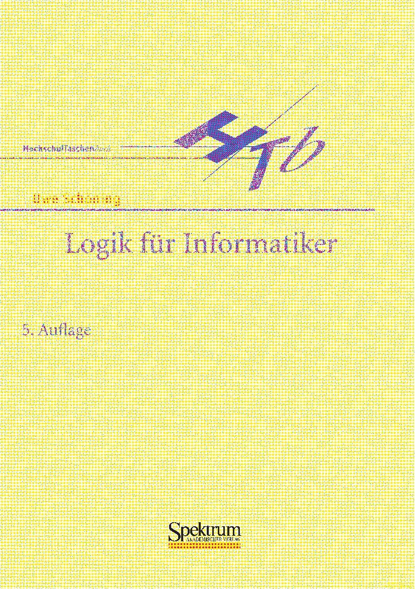 Vorderes Coverbild Logik für Informatiker