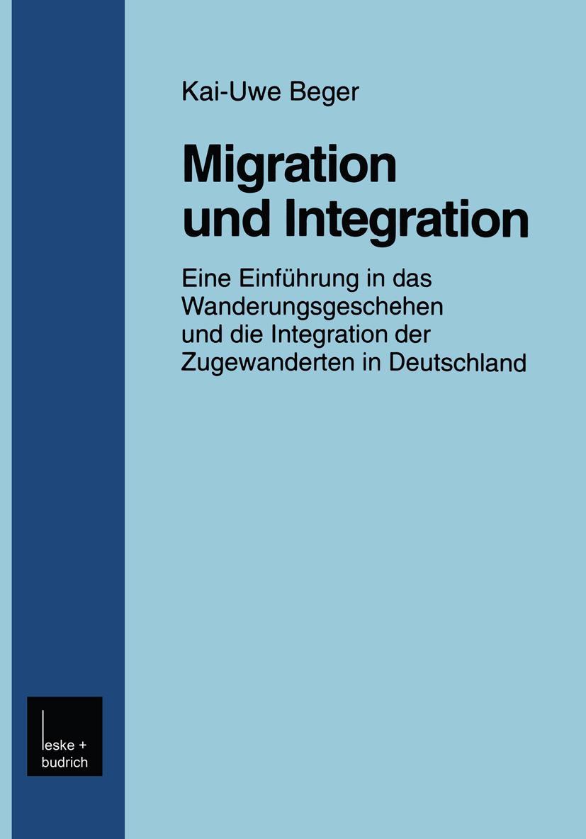 Vorderes Coverbild Migration und Integration