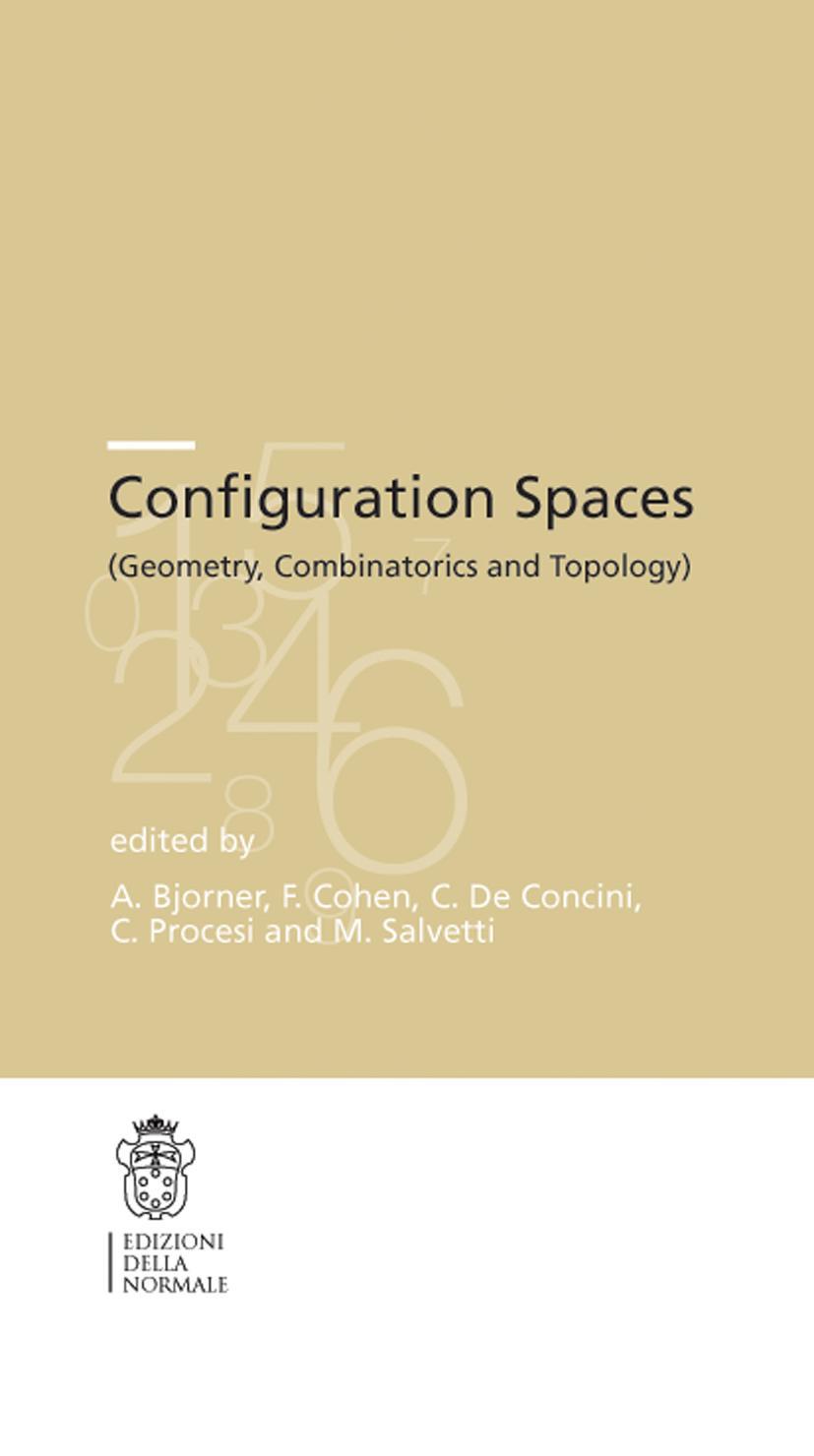 Vorderes Coverbild Configuration Spaces