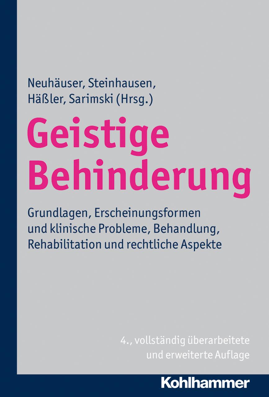 Vorderes Coverbild Geistige Behinderung