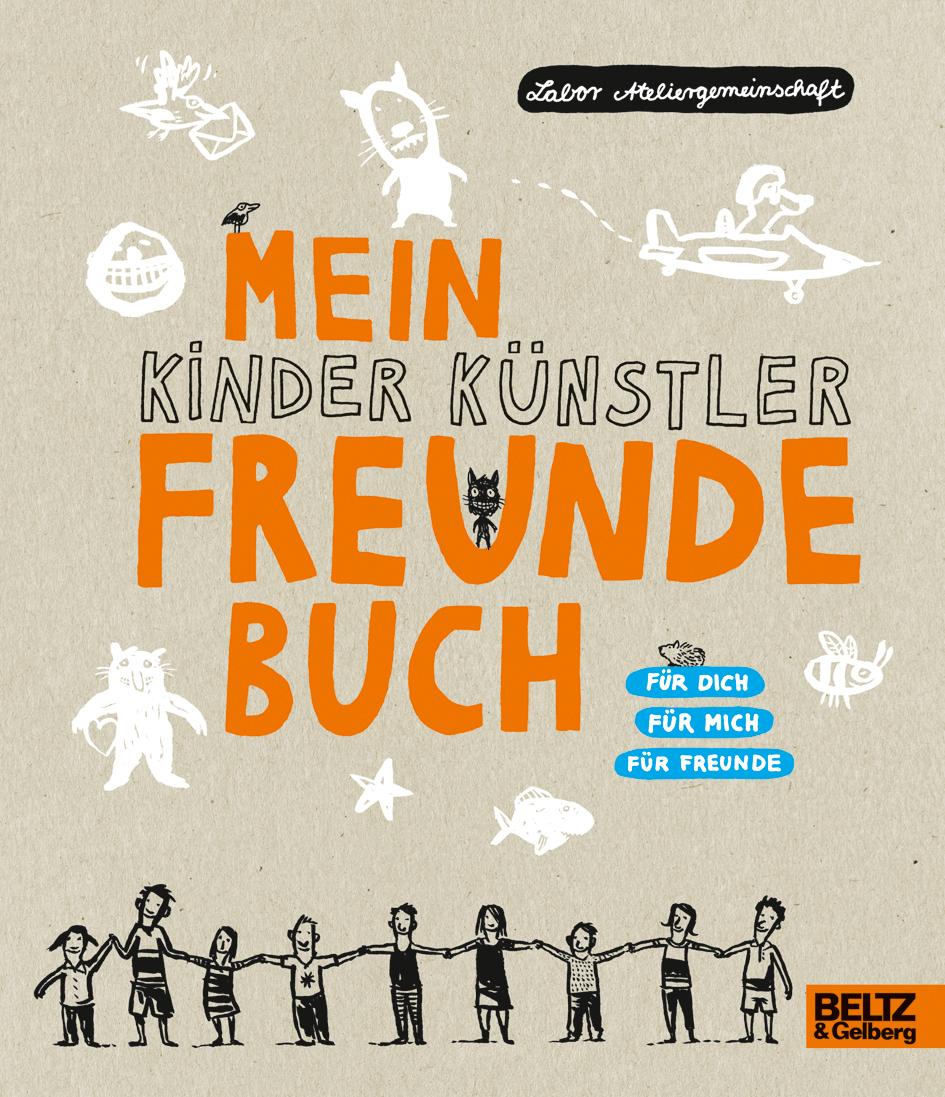 Vorderes Coverbild Mein Kinder Künstler Freundebuch