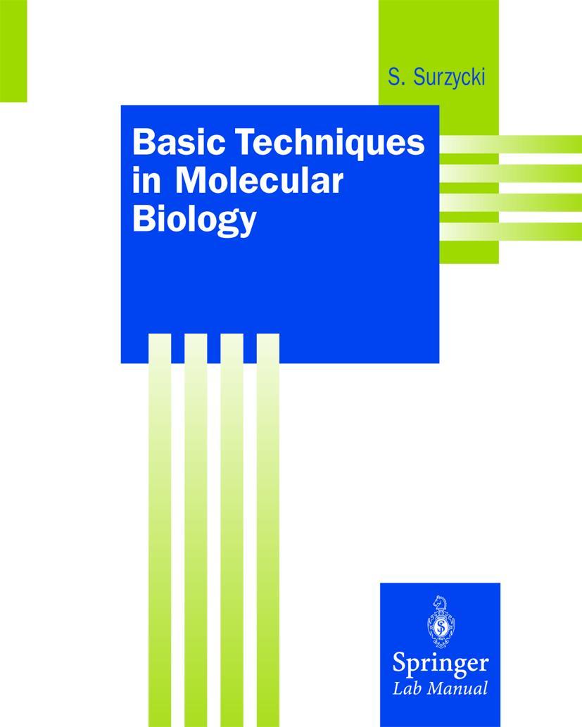 Vorderes Coverbild Basic Techniques in Molecular Biology