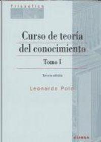 Vorderes Coverbild Curso de Teoría del Conocimiento Tomo I