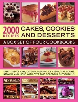 Vorderes Coverbild 2000 Recipes: Cakes, Cookies & Desserts