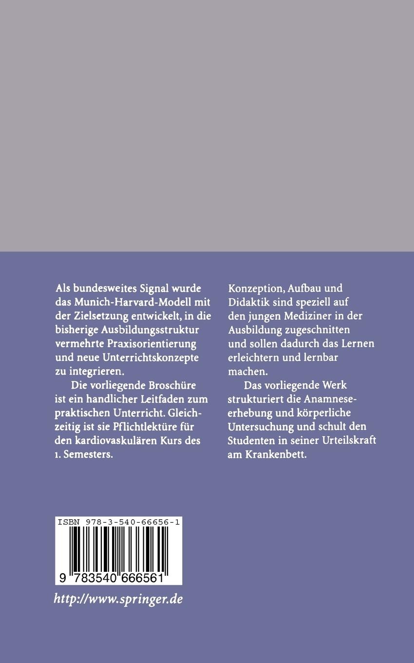Rückseitencover Kursleitfaden, Kardiovaskuläres System