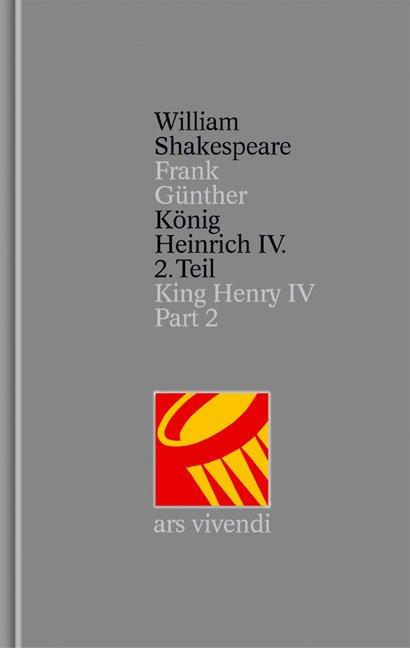 Vorderes Coverbild König Heinrich IV. Teil 2 /King Henry IV Part 2 (Shakespeare Gesamtausgabe, Band 18) - zweisprachige Ausgabe