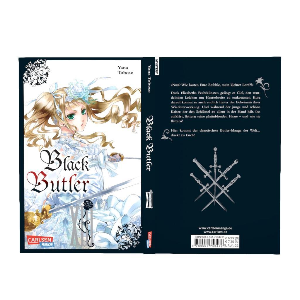 Beispielinhalt (Bild) Black Butler 13