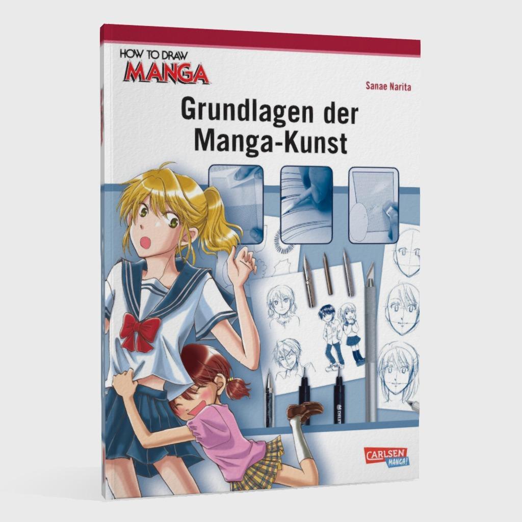 Beispielinhalt (Bild) How To Draw Manga: Grundlagen der Manga-Kunst