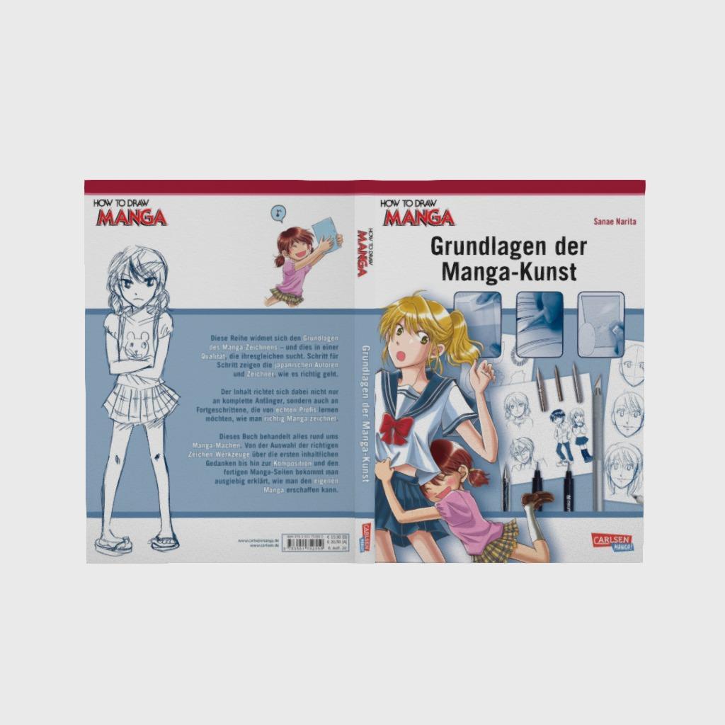 Beispielinhalt (Bild) How To Draw Manga: Grundlagen der Manga-Kunst