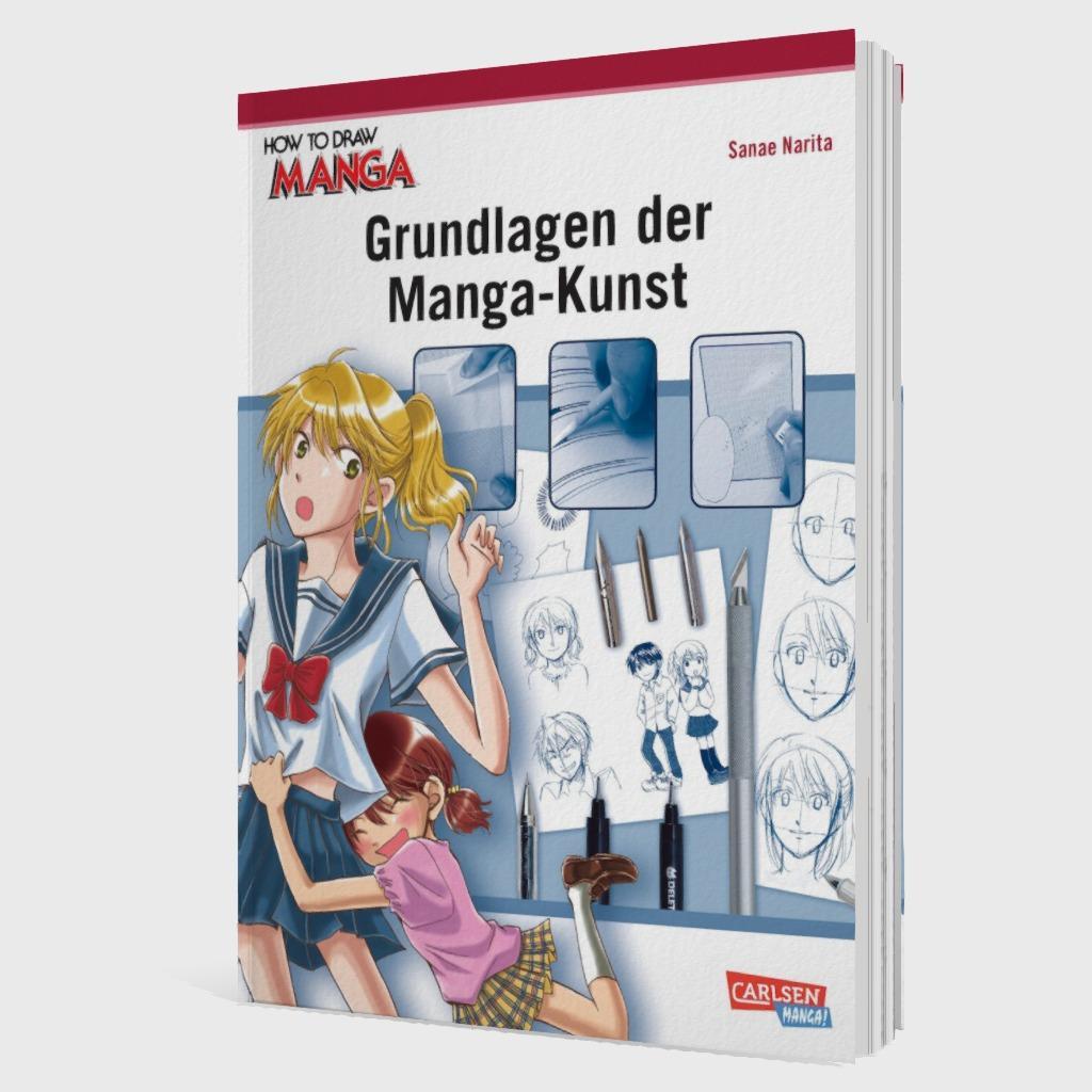 Beispielinhalt (Bild) How To Draw Manga: Grundlagen der Manga-Kunst