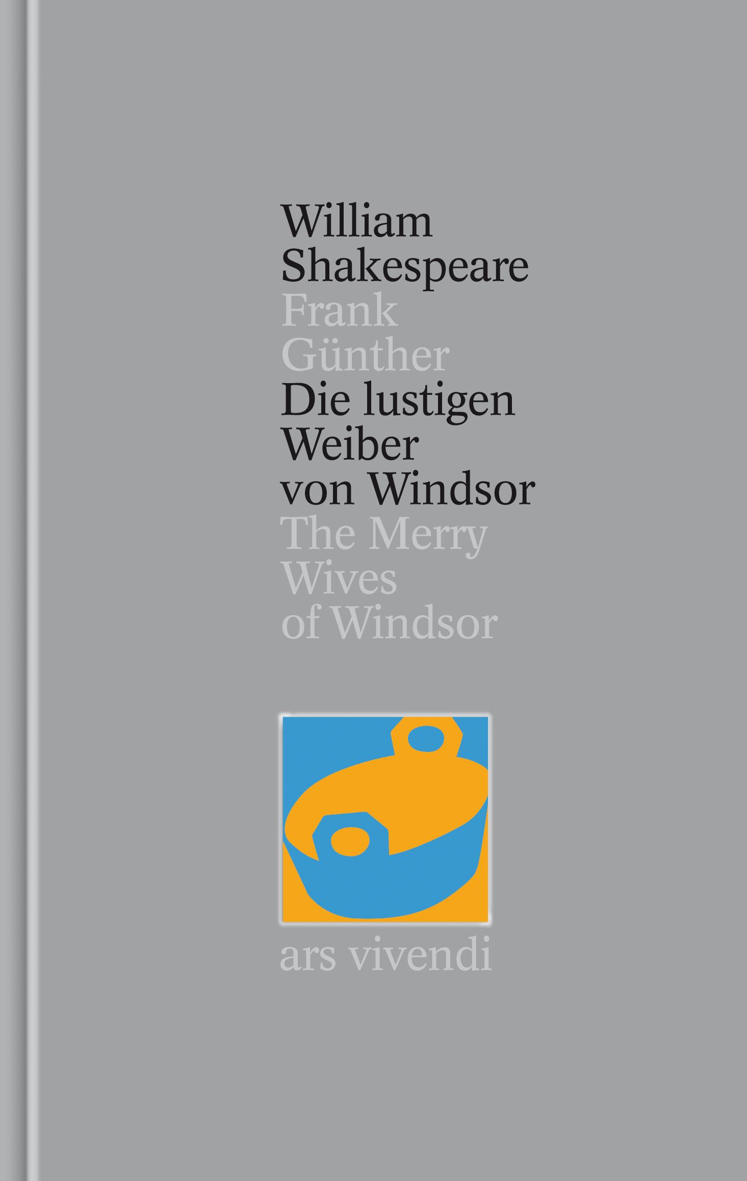 Vorderes Coverbild Die lustigen Weiber von Windsor / The Merry Wives of Windsor [Zweisprachig] (Shakespeare Gesamtausgabe, Band 24)