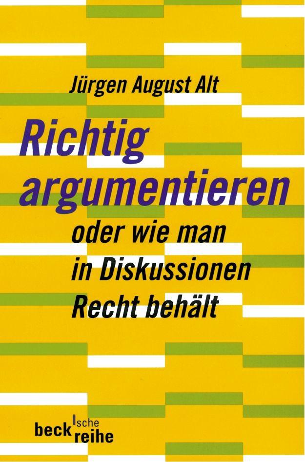 Vorderes Coverbild Richtig argumentieren