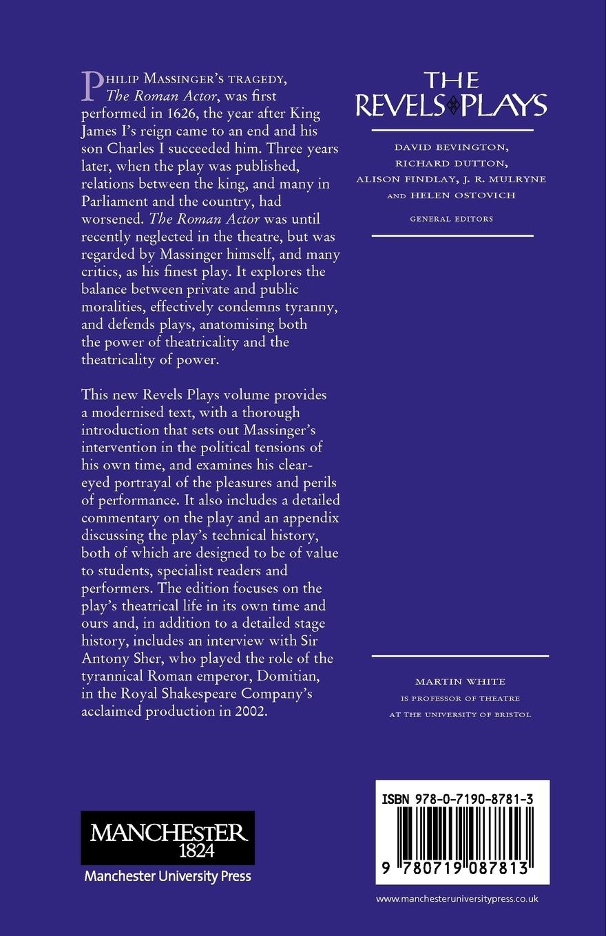 Rückseitencover The Roman Actor