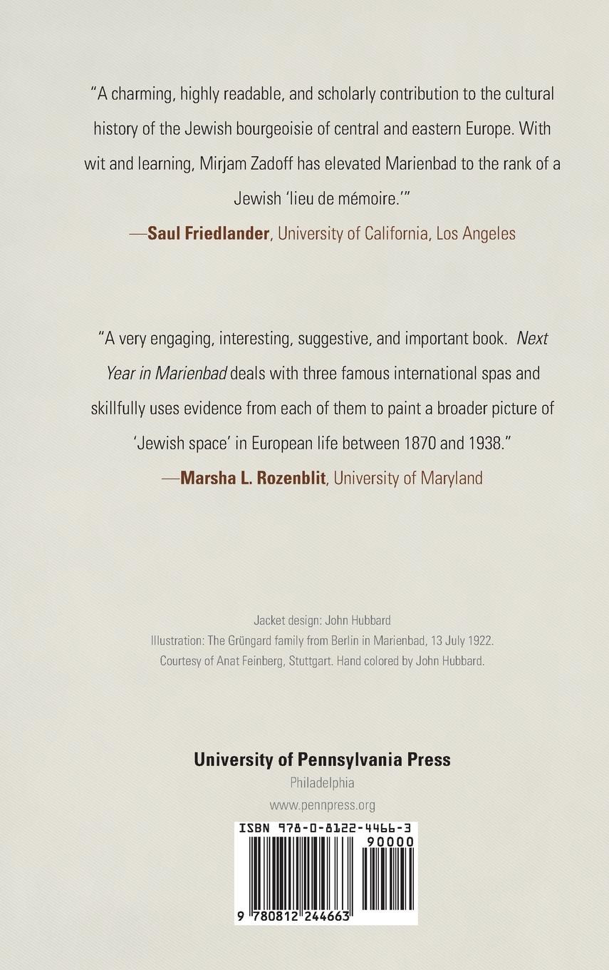 Rückseitencover Next Year in Marienbad