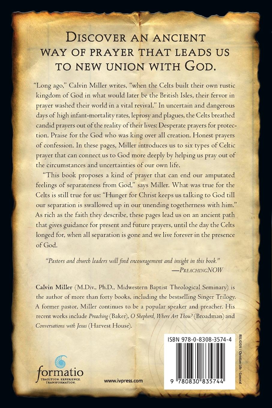 Rückseitencover The Path of Celtic Prayer