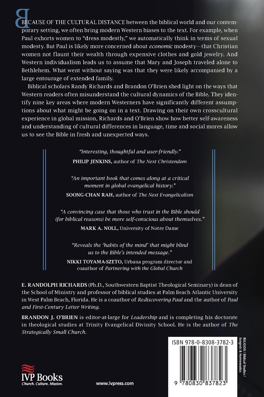 Rückseitencover Misreading Scripture with Western Eyes