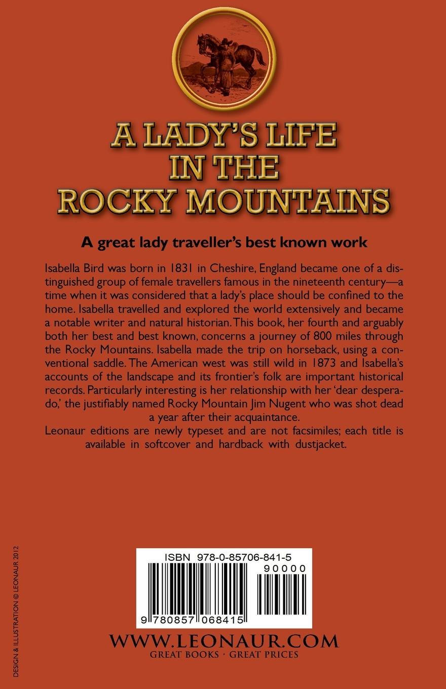 Rückseitencover A Lady's Life in the Rocky Mountains