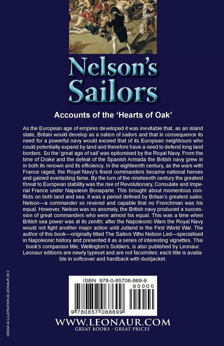 Rückseitencover Nelson's Sailors