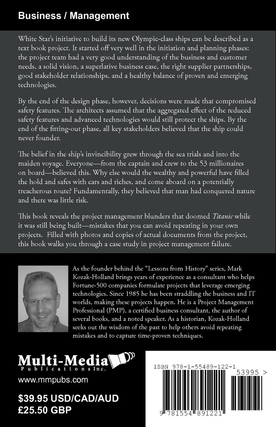 Rückseitencover Project Management Blunders