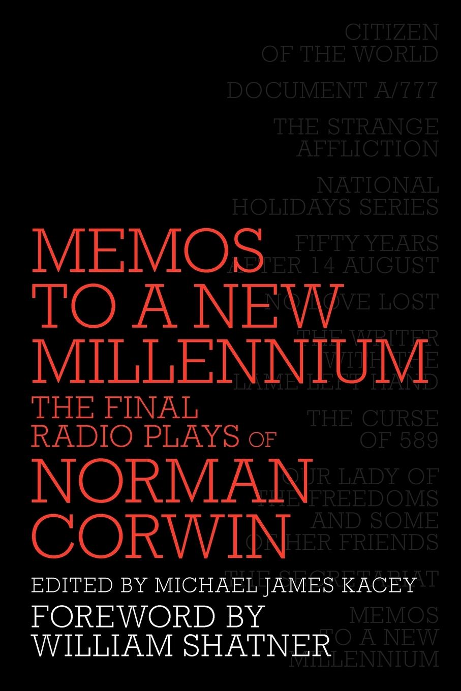 Vorderes Coverbild Memos to a New Millennium