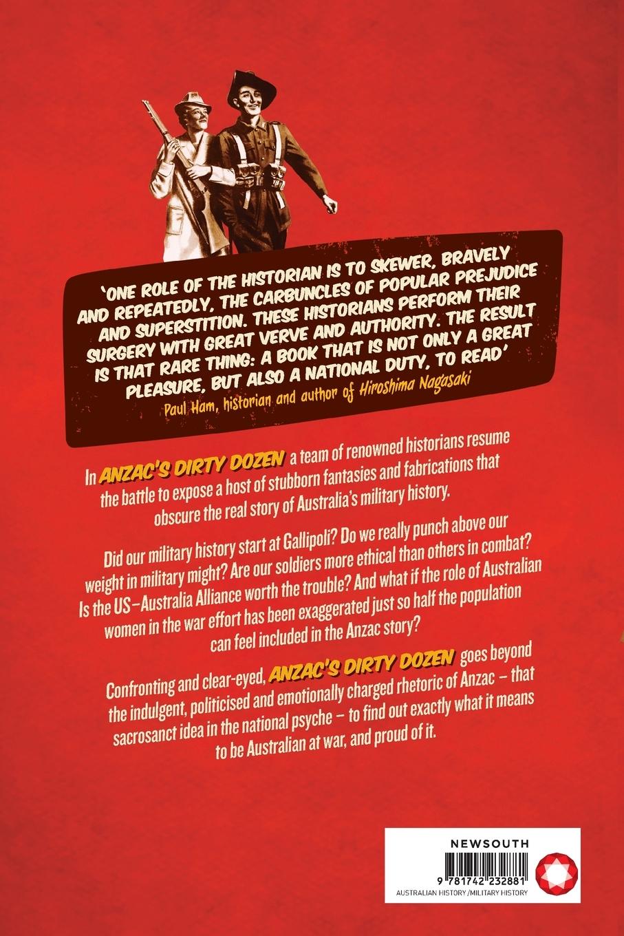 Rückseitencover Anzac's Dirty Dozen