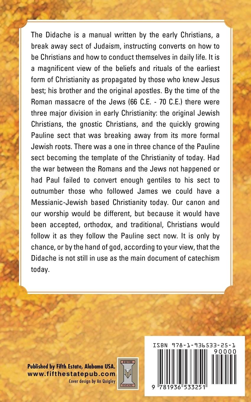 Rückseitencover The Didache