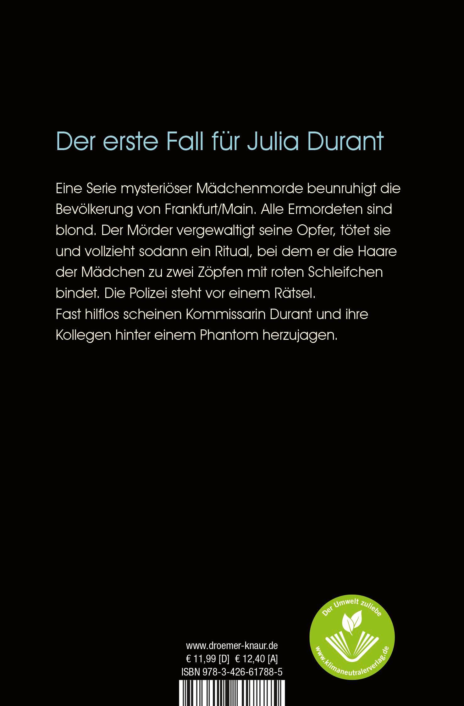 Rückseitencover Jung, blond, tot