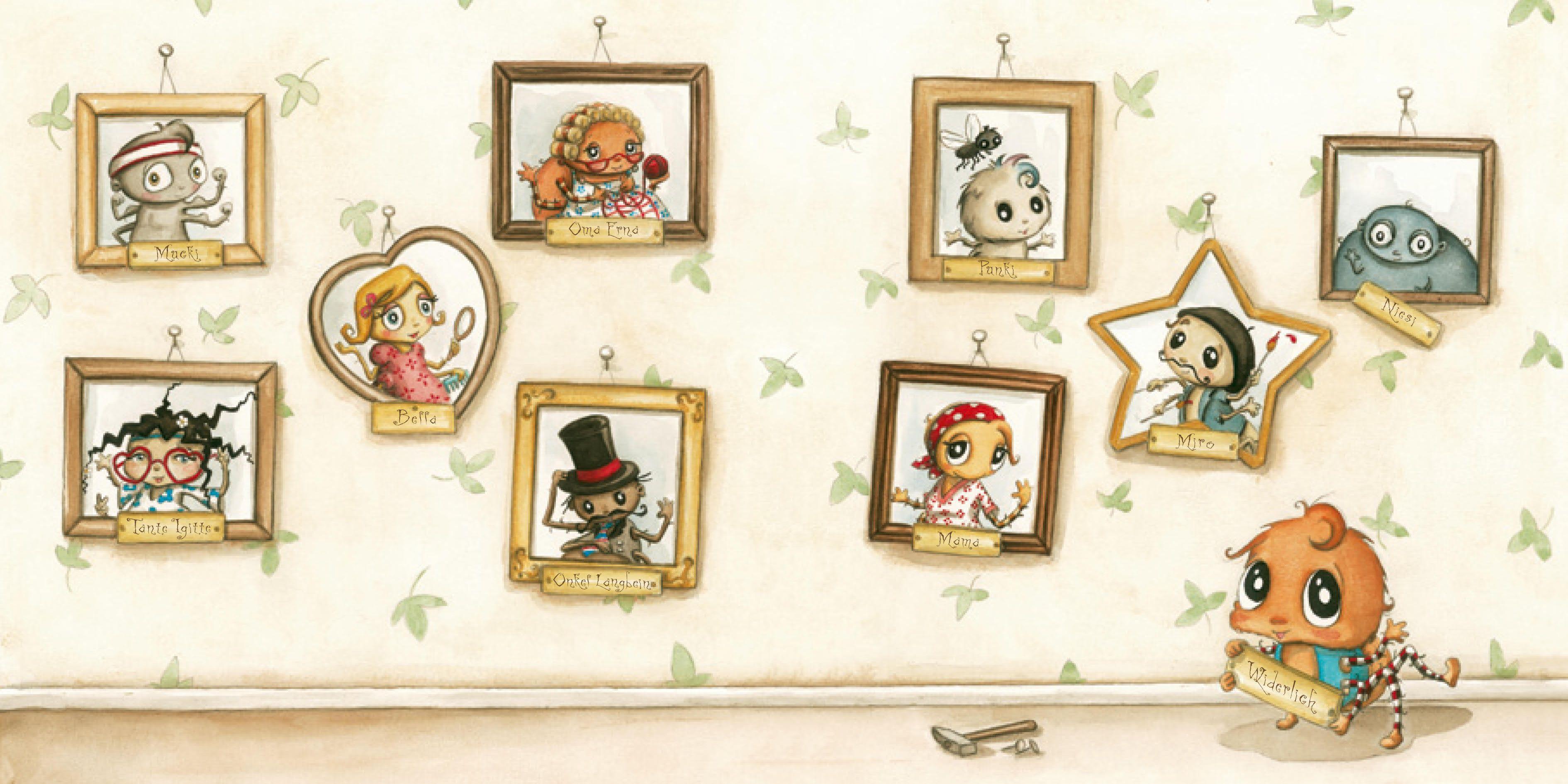 Beispielinhalt (Bild) Die kleine Spinne Widerlich