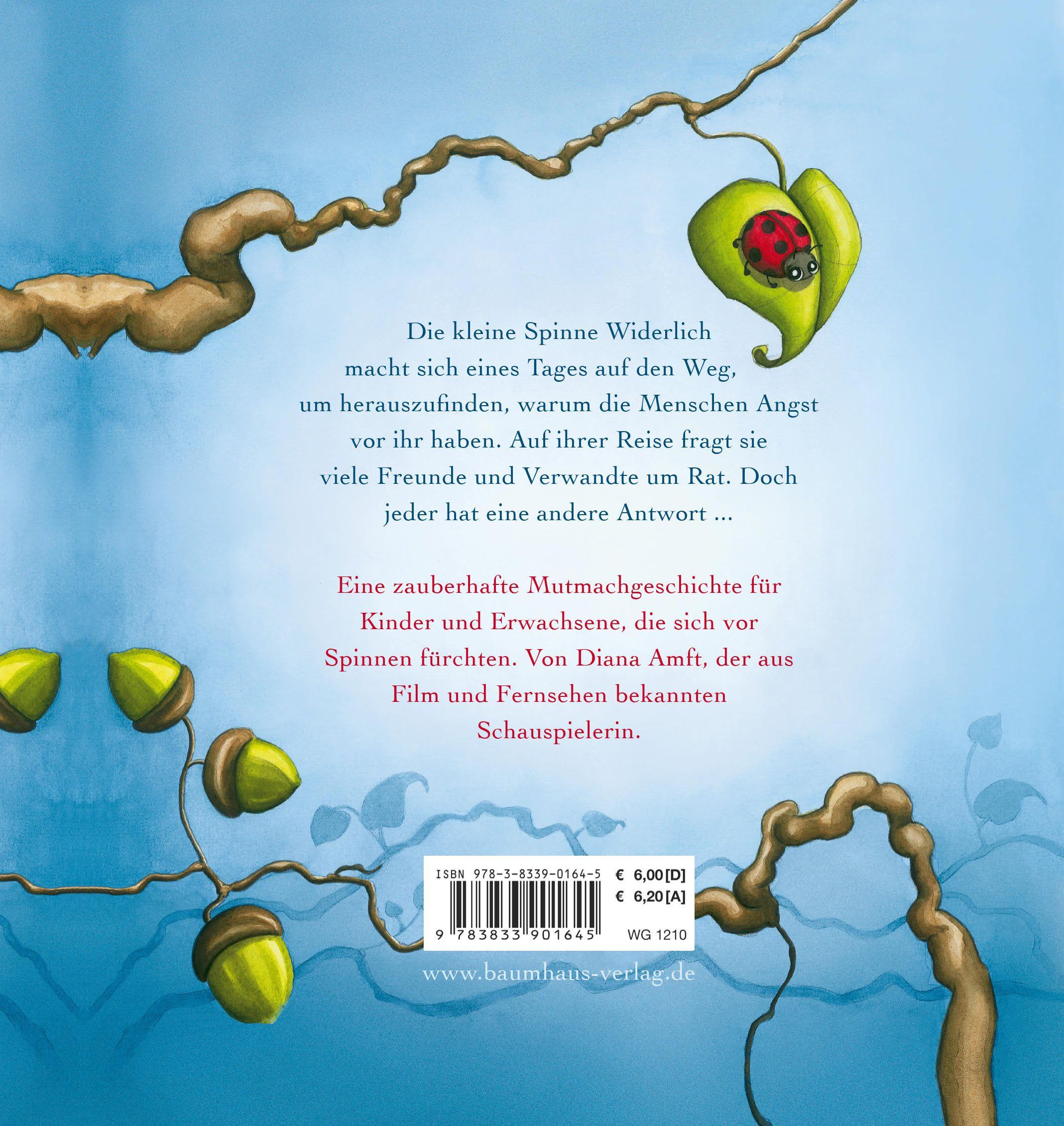 Beispielinhalt (Bild) Die kleine Spinne Widerlich