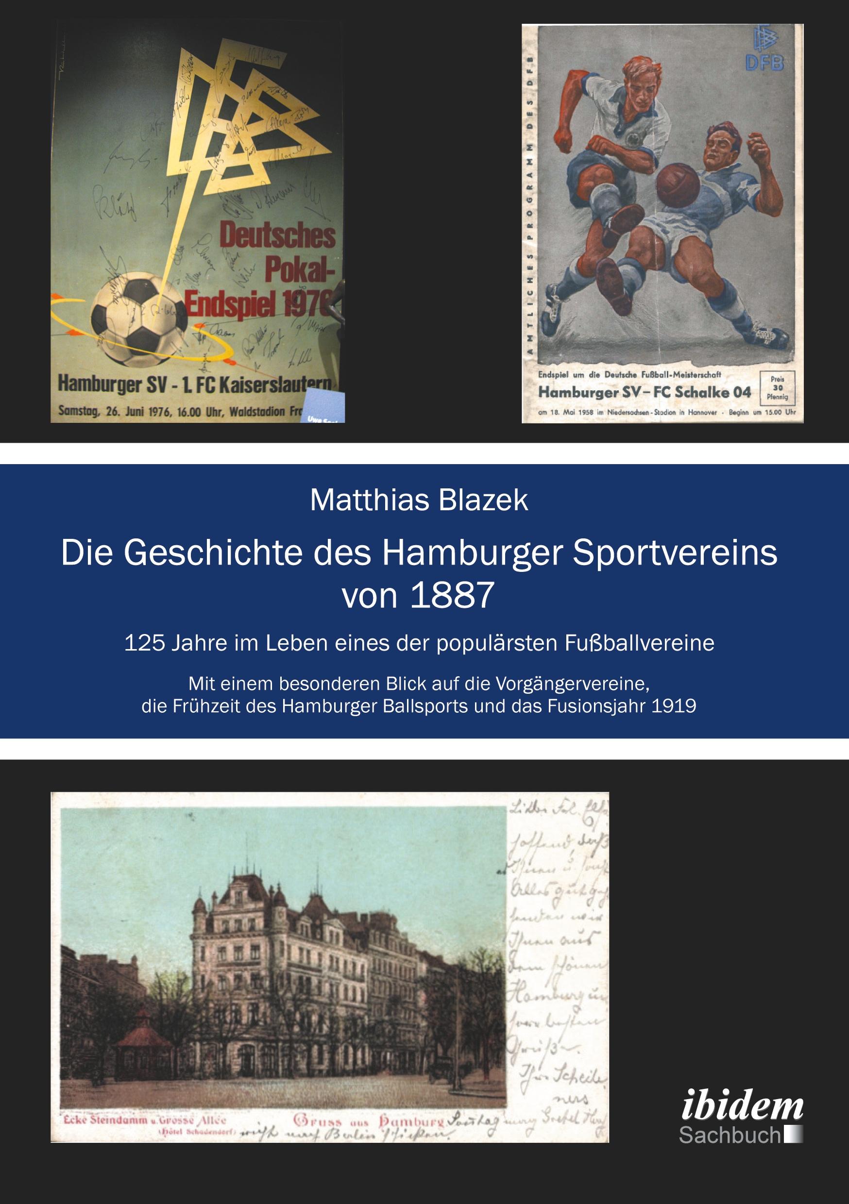 Vorderes Coverbild Die Geschichte des Hamburger Sportvereins von 1887