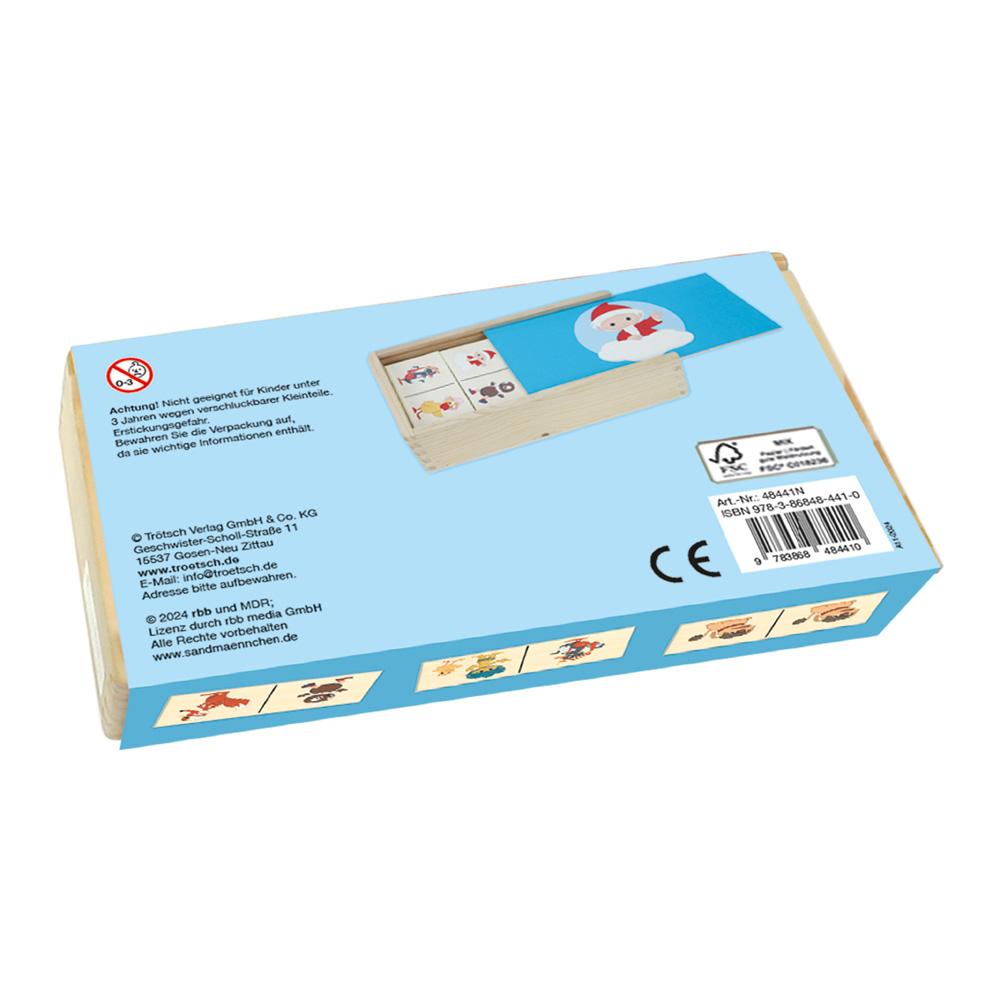 Rückseitencover Holz-Domino Unser Sandmännchen