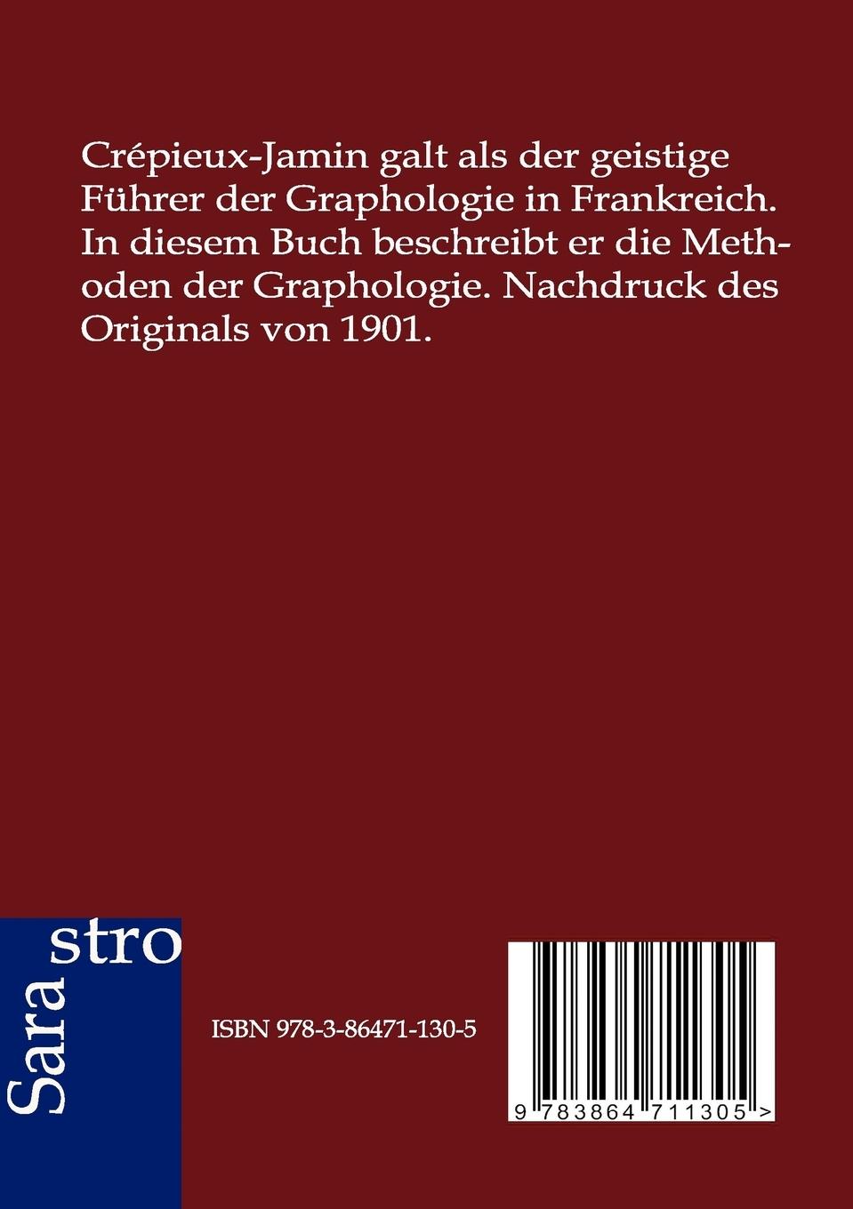Rückseitencover Handschrift und Charakter