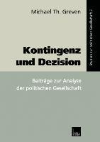 Vorderes Coverbild Kontingenz und Dezision