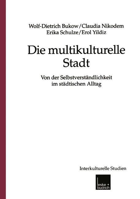 Vorderes Coverbild Die multikulturelle Stadt