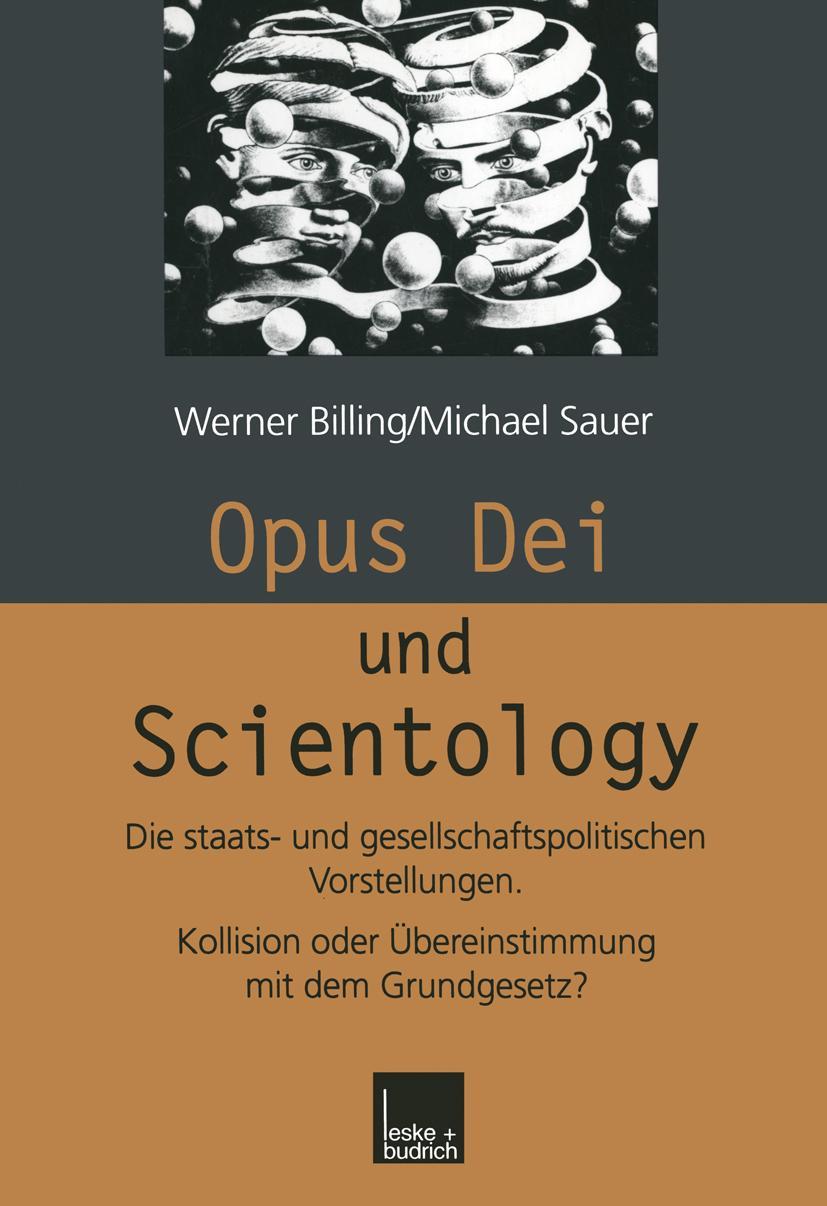 Vorderes Coverbild Opus Dei und Scientology