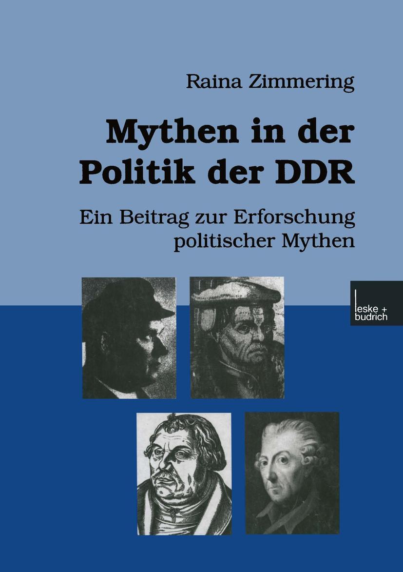 Vorderes Coverbild Mythen in der Politik der DDR