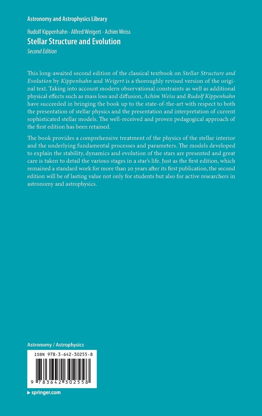 Rückseitencover Stellar Structure and Evolution