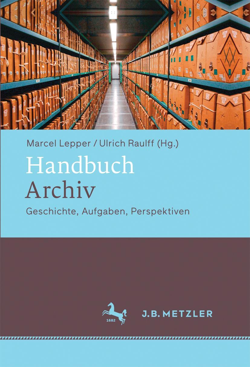 Vorderes Coverbild Handbuch Archiv
