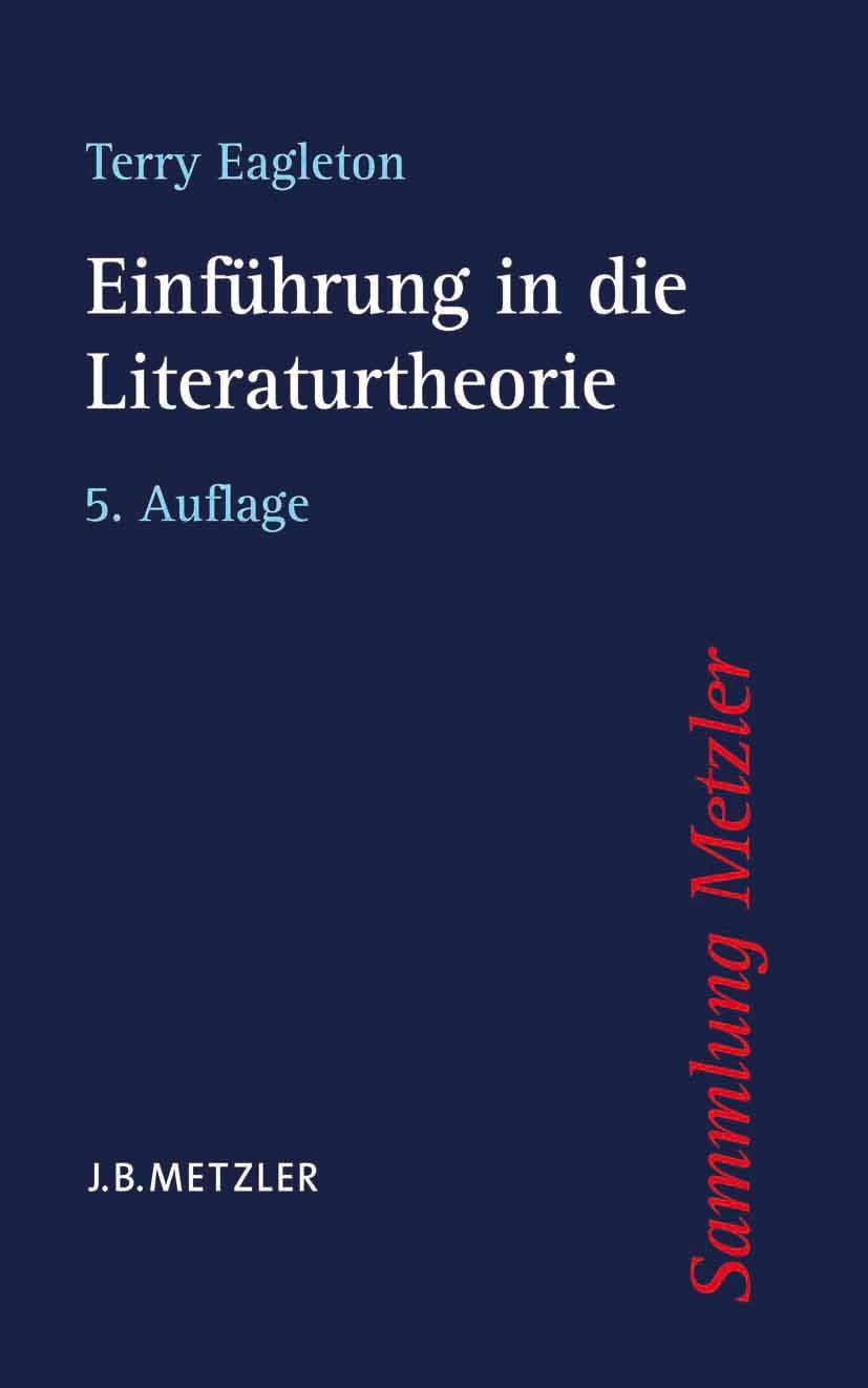 Vorderes Coverbild Einführung in die Literaturtheorie