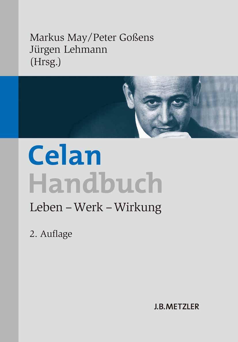 Vorderes Coverbild Celan-Handbuch