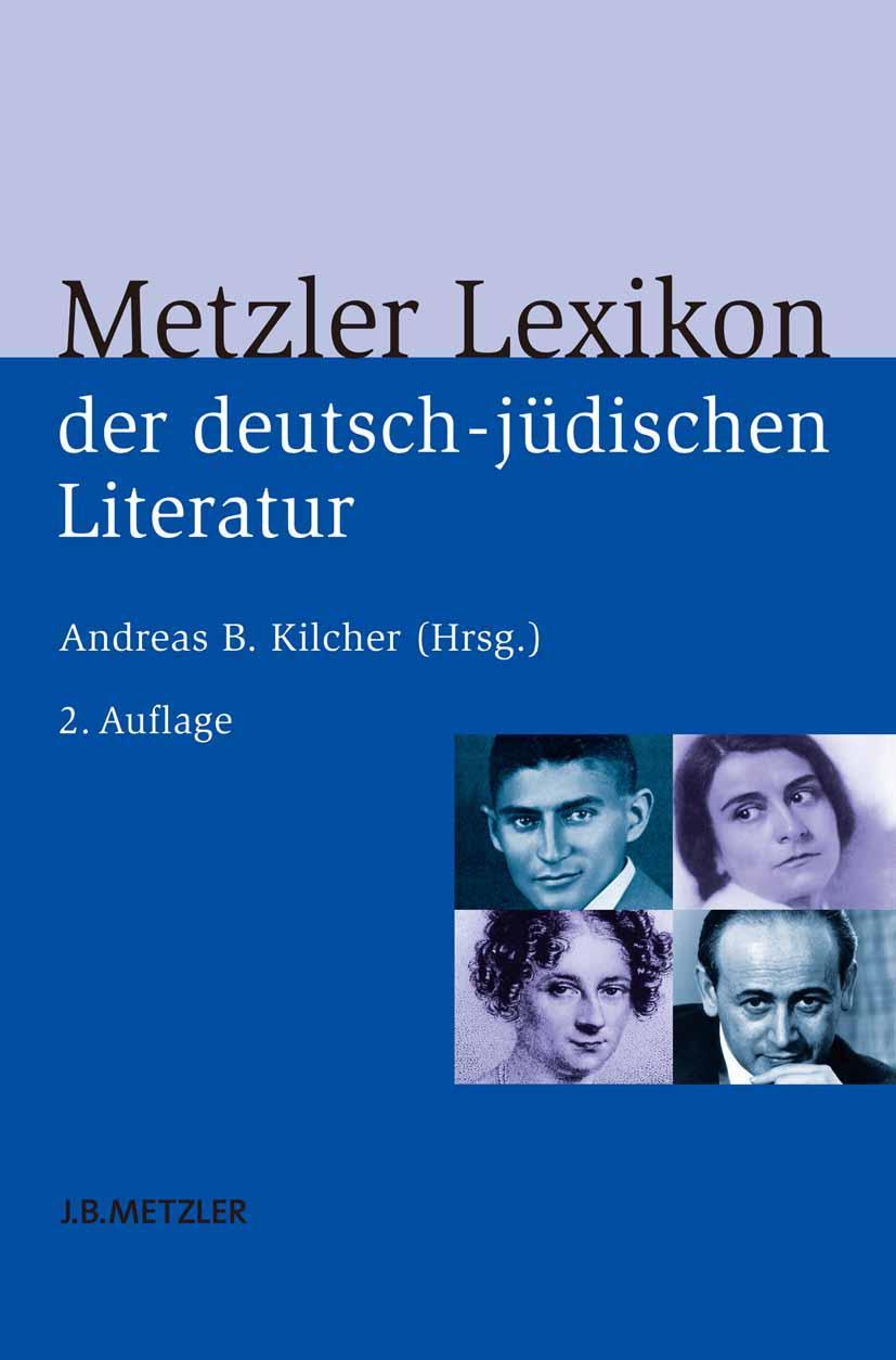 Vorderes Coverbild Metzler Lexikon der deutsch-jüdischen Literatur