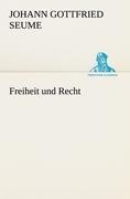 Vorderes Coverbild Freiheit und Recht
