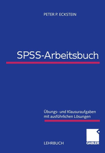 Vorderes Coverbild SPSS-Arbeitsbuch