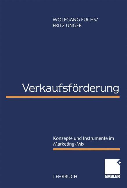 Vorderes Coverbild Verkaufsförderung