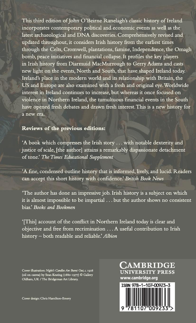 Rückseitencover A Short History of Ireland