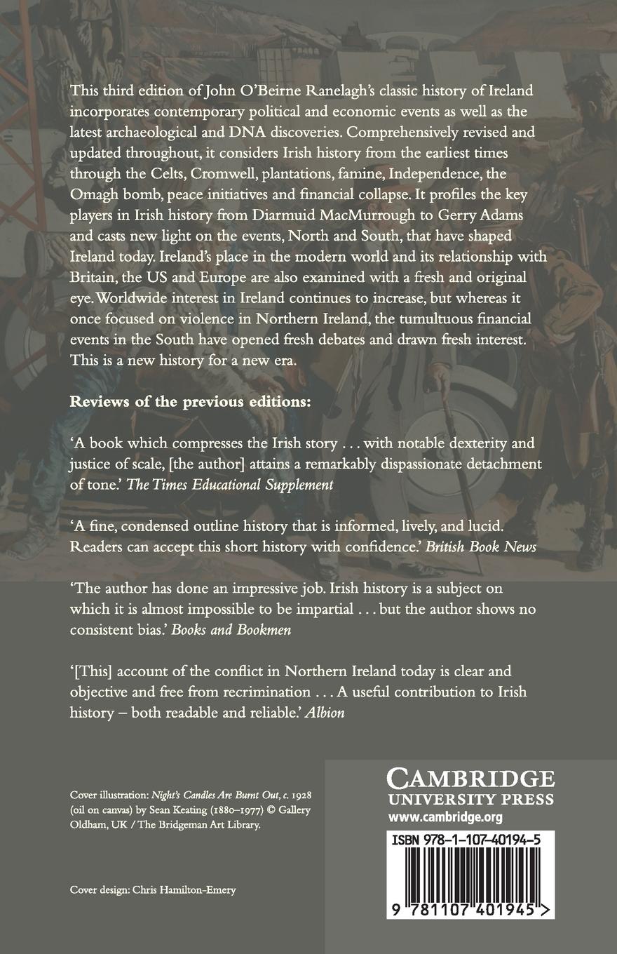 Rückseitencover A Short History of Ireland